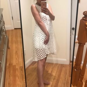 Milky white summer dress size 2